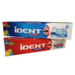 Ident toothpaste